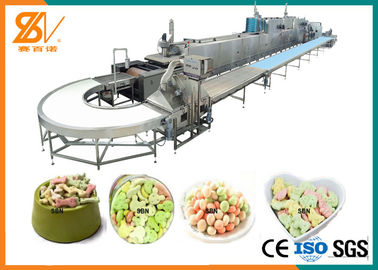 100-1000 weiche Plätzchen kg/h Maschinen-elektrische Ofen PLC-Steuerung der Nahrung- für Haustiereextruder-maschinellen Bearbeitung