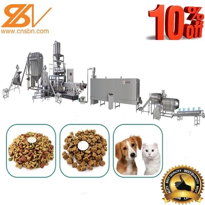 Energiesparende automatische Nahrung für Haustiere, die Maschinerie-Hundefutter-Produktions-Anlage macht