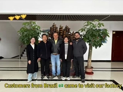 Automatische Tierfutter- und Katzenfutter-Produktionslinie,der Kunde aus Brasilien