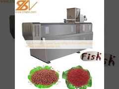 Vollautomatischer Doppelschnecken-Extruder zur Herstellung von Fischfutterpellets 150 kg/h Produktionslinie
