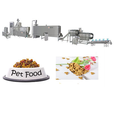 Hohe Effizienz beliebte Haustier Hunde- und Katzenfutter-Produktionslinie Twin Screw