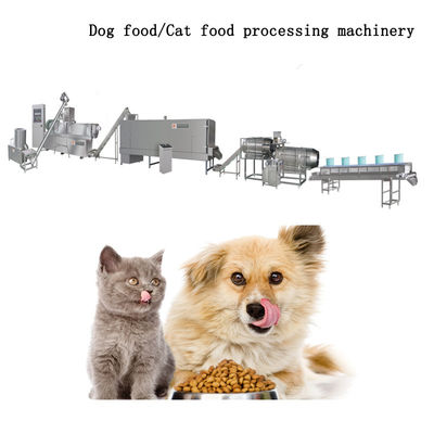 Automatische trockene Nahrung- für Haustieremaschine des Extruder-160kg/H für Hund