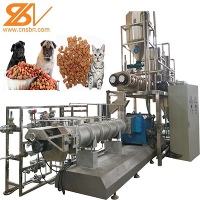 Getrocknete Cat Food Making Machine-Haustierproduktliniehundekatzen-Nahrung- für Haustieremaschinenanlage