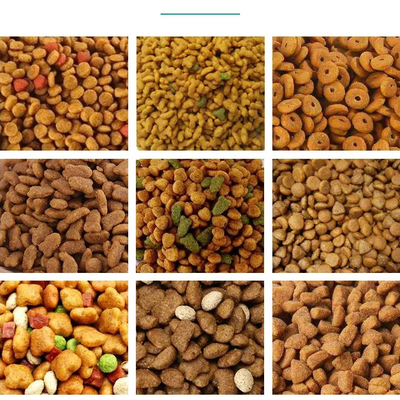 Vollautomatische Trocken-Kibble-Hundefutter-Produktionslinie 380v / 50hz