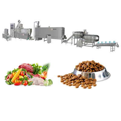 Edelstahl Hygienische Trockene Tierfutter Produktionslinie Energieeffizient