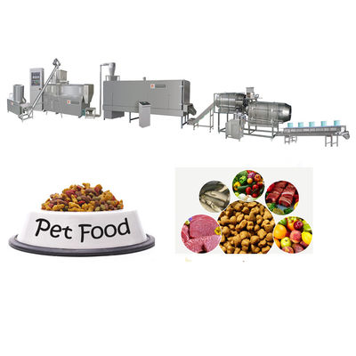 Edelstahl Hygienische Trockene Tierfutter Produktionslinie Energieeffizient