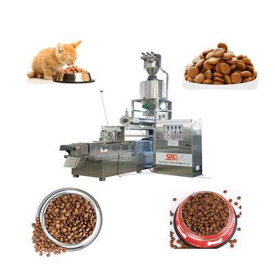 Automatischer professioneller Extruder für Hundefutter 3-5 Arbeiter