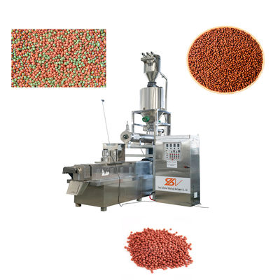 Vollautomatische Fischfutterverarbeitungsmaschine Extruderleitung 380v / 50hz Spannung
