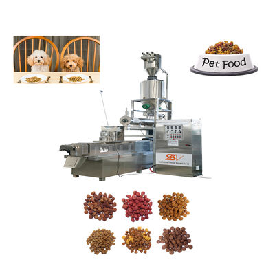 Vollautomatische Tierfutter-Produktionslinie für Hundefutter