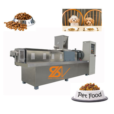 Automatische Trockenpumpen-Hundefutter-Extrusionsverarbeitung mit Siemens-Motor