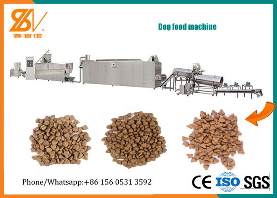 Trockene, nasse Hundefuttermaschine für Haustiere Extruder