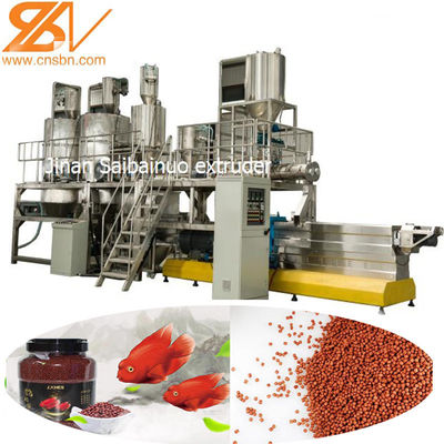 Tierfutter-Extruder-Maschinen-Verarbeitungslinie