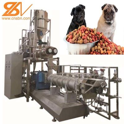 100 kg/H-6 t/H Trocken-Kibble-Hundefutter-Fertigungsmaschine