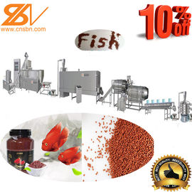 Vollautomatische Fischfutterverarbeitungsmaschine Extruderleitung 380v / 50hz Spannung