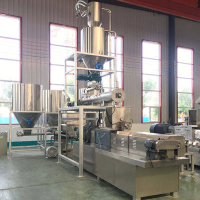 Vollautomatische Trockenfisch-Garnelen-Futter-Produktionslinie mit Ketten-Teller-Trockner