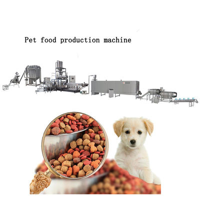 Vollautomatische 500 kg/h Produktion von Hundeausrüstung