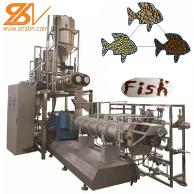 Automatische Extruder-Produktionslinie zur Herstellung von Fischfutter mit fortschrittlicher Technologie