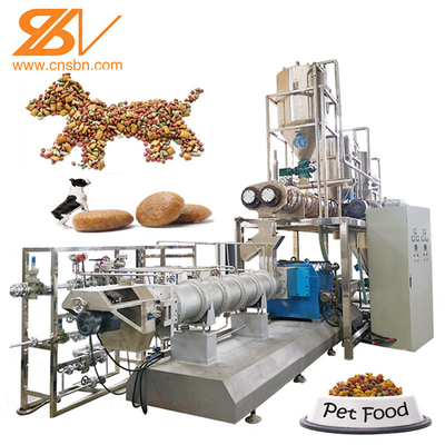 Vollautomatische 500 kg/h Produktion von Hundeausrüstung