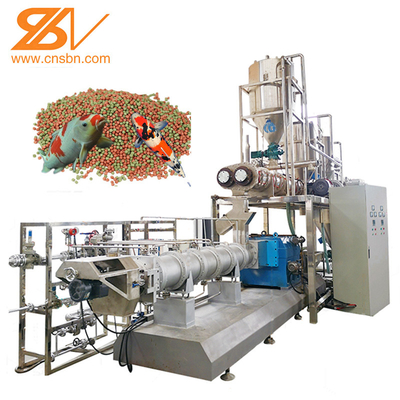 SAIBAINUO Extrudermaschine Fischfutter-Pelletsherstellungsmaschinen für Fischfutter