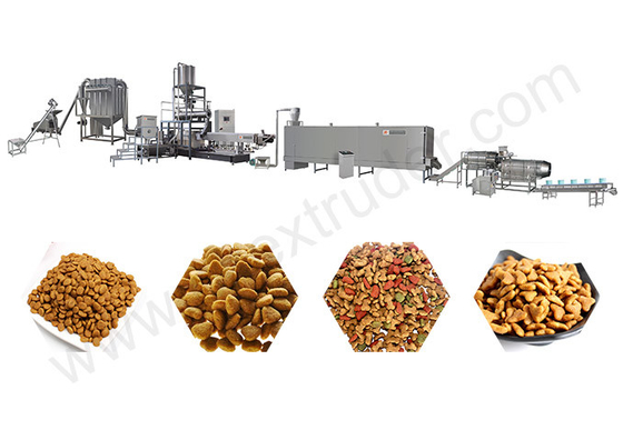 Produktionslinie für Fischfutter aus Edelstahl 200-300 kg/h
