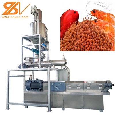 Automatische Extruder-Produktionslinie zur Herstellung von Fischfutter mit fortschrittlicher Technologie