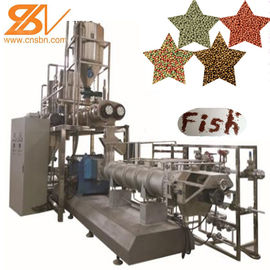 Zufuhr-Extruder-Kugel-Maschinen-Fertigungsstraße-niedriger Strom der Fisch-100kg-6t/H