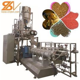 die trockene Extruder-Maschinerie-Anlage des Hundefutter-2-3t/H schrotet ABB-Konverter