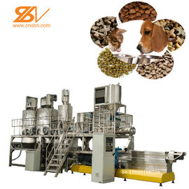 Lebensmittelverarbeitungs-Ausrüstungs-Extrudersystem-trockene und nasse 380V 50HZ Spannung