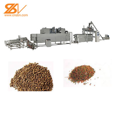 sich hin- und herbewegender Zufuhr-Kugel-Maschinen-Gras-Nahrung- für Haustiereextruder der Fisch-200-260kg/Hr