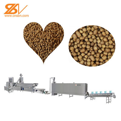 Doppelschraube SUS Fisch-Zufuhr-Extruder-Fischfutter-Produktionsmaschinen