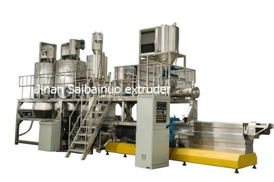 sich hin- und herbewegende Zufuhr-Extruder-Maschinen-Fisch-Zufuhr-Kugel-Maschine der Fisch-400-500kg/h