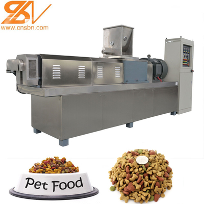 Trocknen Sie schroten Hundefutterwerkzeugmaschine Extruder 800-1500kg/h
