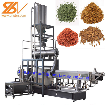 automatische sich hin- und herbewegende Fisch-Zufuhr des Doppelschneckenextruder-100kg/h-6t/h, die Maschine herstellt