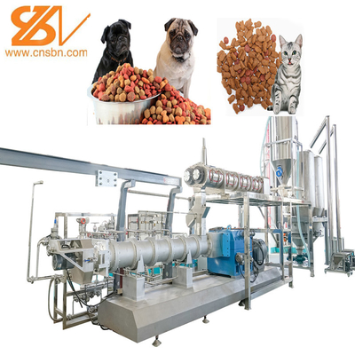 T-/hNahrung- für Haustieremaschinen-Hunde-Cat Food Fish Feed Processing-Maschine des großen Umfangs 1 - 3